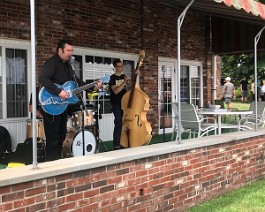 2019 Cadillac LaSalle Show IMG_9884 The Teledine band played all afternoon for the crowd.
