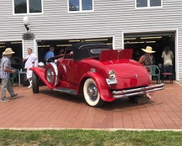 2019 Cadillac LaSalle Show IMG_9886 1929 Duesenberg J-268 backed out of the shop for its first viewing since 1972.