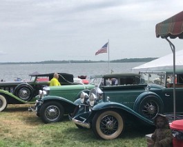 2019 Cadillac LaSalle Show IMG_9896 1931 Cadillac V-16 Victoria by Lansfield of London, 1934 Duesenberg J-505 Convertible Sedan by Derham, 1930 Cadillac V-16 All Weather Phaeton by Fleetwood....