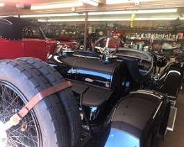 2019 Cadillac LaSalle Show IMG_9927 The Warwick shop at Dick Shappy's residence was open to spectators. In various stages of restoration, the following cars were displayed: 1915 Crane Simplex...