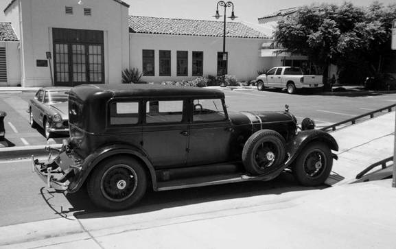 Jay Leno recently uncovered this Locke-bodied
                    Duesenberg Model X sedan