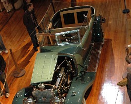 Larz Anderson Museum 2009 DSC_2967 Dick's 1930 Cadillac on display at the museum.