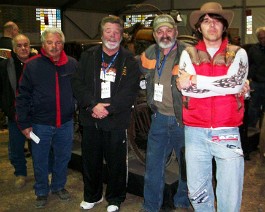 Leroy Hartung Auction 2011 100_4055 John Walmsley, Ray Belsito, Dick Shappy, Lonnie Isam Sr. and unknown (l-r).