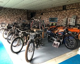 New Showroom 2022 2022-02-05 5874 The 1940 Crocker is the first motorcycle seen as one enters the display area from outside. The window side of the display area was reserved for completely...