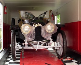 DSC05870 1911 Cadillac Demi Tonneau still in the trailer.