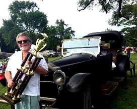 2015-09-13 IMG_1064 1922 Packard Twin Six Cape Top by Brunn Won "Best Of The Best" top honor at the World of Wheels at Goddard Mem­orial State Park Con­cours, War­wick, Rhode Island...