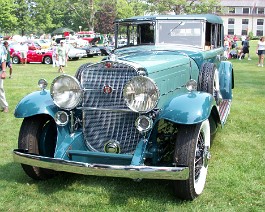 100_0812 1930 V-16 Convertible Sedan at the New England Region of the Cadillac LaSalle on June 20, 2010.