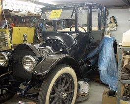 1915 Cadillac Type 51 Landaulet DSC01323 After a lengthy stay at the paint shop, car is ready for interior work.