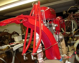 1917 Indian PowerPlus DSC01075 Front fender and fender tip in place.