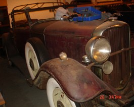 1932 Lincoln KB V-12 Coupe Roadster by LeBaron DSC03201