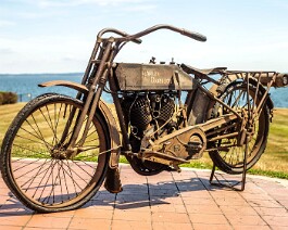 1915 Harley Davidson Model 11 Twin 3 Speed Engine 6676K 2020-08-21 1449-HDR