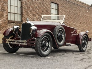 1927 Stutz AA Black Hawk Vertical 8 Boattail Speedster