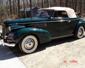 1939 LaSalle Convertible Coupe